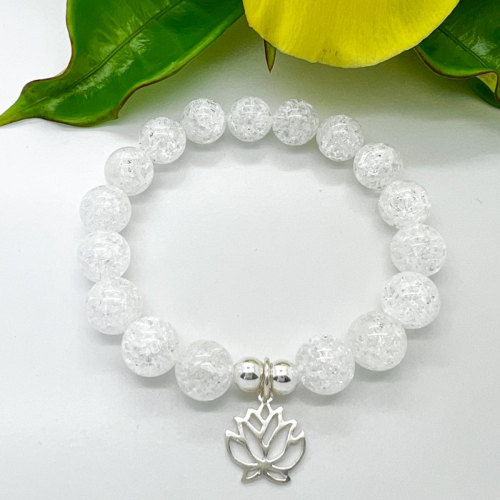 Bracelet "Lotus" en Cristal...